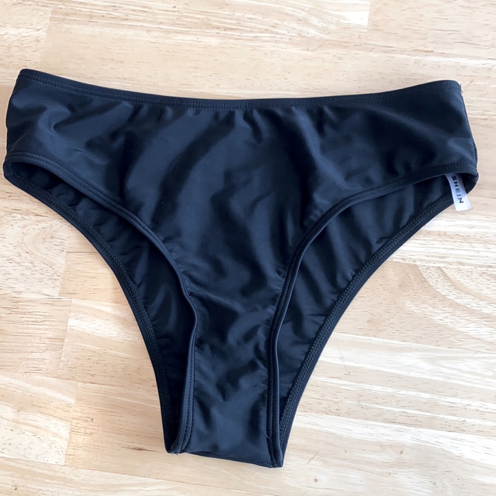 Black bikini bottom
